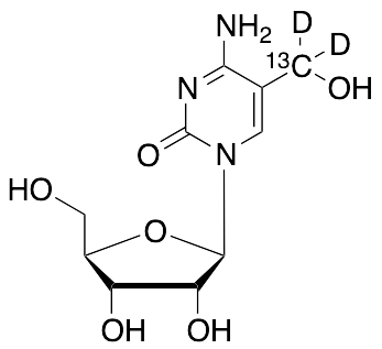 5-Hydroxymethylcytidine-13C,D2