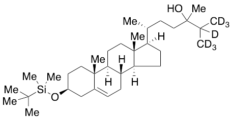 3-O-tert-Butyldimethylsilyl-24-methyl-cholest-5-ene-3,24-diol-d7