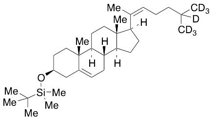 3-tert-Butyldimethylsilyl-20-dehydro Cholesterol-d7
