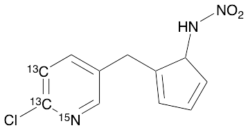Imidacloprid-13C2,15N
