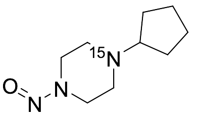 1-Cyclopentyl-4-nitrosopiperazine-15N