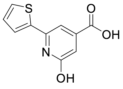2-Hydroxy-6-thiophen-2-yl-isonicotinic Acid