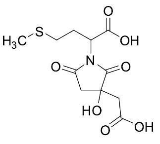 2-(3-(Carboxymethyl)-3-hydroxy-2,5-dioxopyrrolidin-1-yl)-4-(methylthio)butanoic Acid