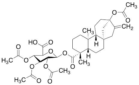 Steviol-O-acetate Acyl Glucuronide 2,3,4-Triacetate
