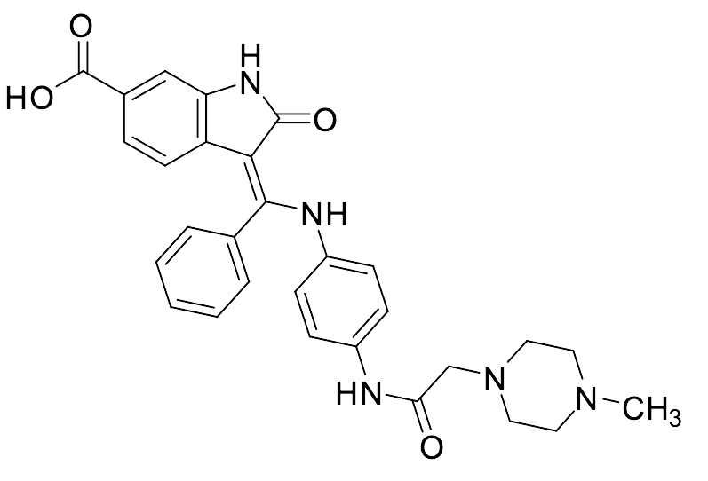 Desmethyl Nintedanib Carboxylic Acid (Nintedanib Impurity A)