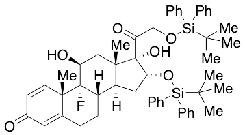 16,21-Di-O-[tert-Butyldiphenylsilyl]-triamcinolone