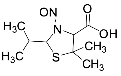 5,5-Dimethyl-3-nitroso-2-(propan-2-yl)-1,3-triazolidine-4-carboxylic Acid