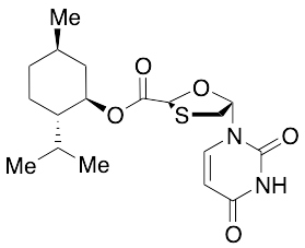 (2R,5S)-5-(3,4-Dihydro-2,4-dioxo-1(2H)-pyrimidinyl)-1,3-oxathiolane-2-carboxylic Acid (1R,2S,5R)-5-Methyl-2-(1-methylethyl)cyclohexyl Ester