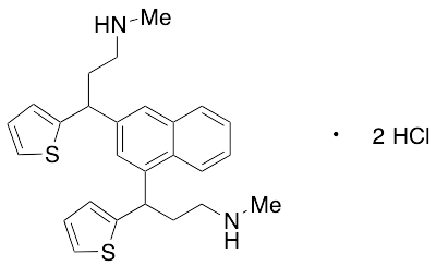 3,3'-(Naphthalene-1,3-diyl)bis(N-methyl-3-(thiophen-2-yl)propan-1-amine) Dihydrochloride