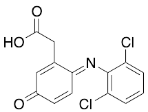 6-[(2,6-Dichlorophenyl)imino]-3-oxo-1,4-cyclohexadiene-1-acetic Acid