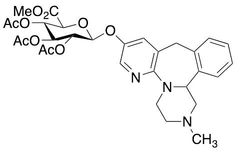 8-Hydroxy Mirtazapine 2,3,4-Triacetate-Beta-D-glucopyranuronic Acid Methyl Ester