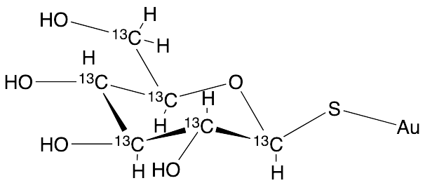 Aurothioglucose 70%-13C6
