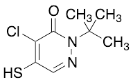4-Chloro-2-(1,1-dimethylethyl)-5-mercapto-3(2H)-pyridazinone