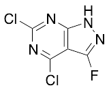 4,6-Dichloro-3-fluoro-1H-pyrazolo[3,4-d]pyrimidine