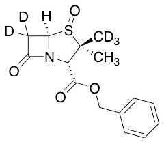 (2S,5R)-3,3-Dimethyl-7-oxo-4-thia-1-azabicyclo[3.2.0]heptane-2-carboxylic Acid 4-Oxide Phenylmethyl Ester-d5