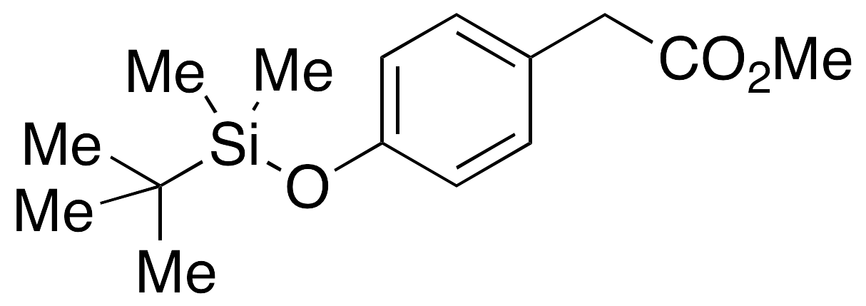 4-tert-Butyldimethylsilyloxybenzeneacetic Acid Methyl Ester