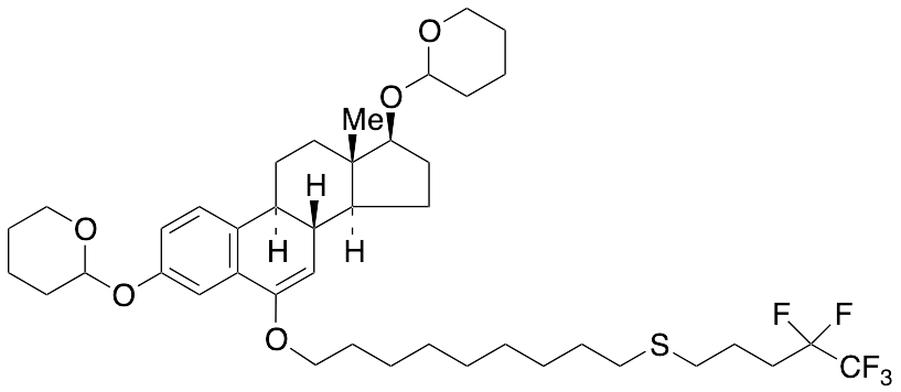 (17Beta)-3,17-Bis-O-[(tetrahydro-2H-pyran-2-yl)-6-O-[9-[(4,4,5,5,5-Pentafluoropentyl)sulfenyl]nonyl-estra-1,3,5(10),6(7)-tetraene