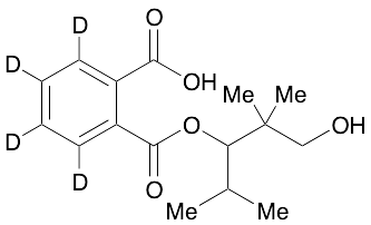 2-(((1-Hydroxy-2,2,4-trimethylpentan-3-yl)oxy)carbonyl)benzoic Acid-d4(Phthalate Monoester-d4)