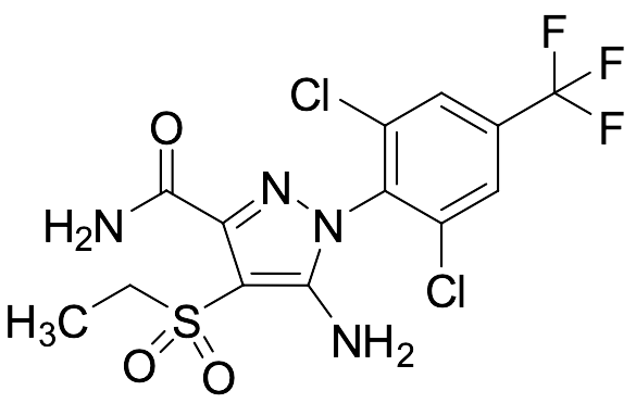 4-(Ethylsulfonyl)pyrazole-3-carboxamide Ethiprole