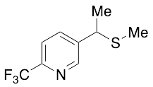 5-[1-(Methylthio)ethyl]-2-trifluoromethylpyridine