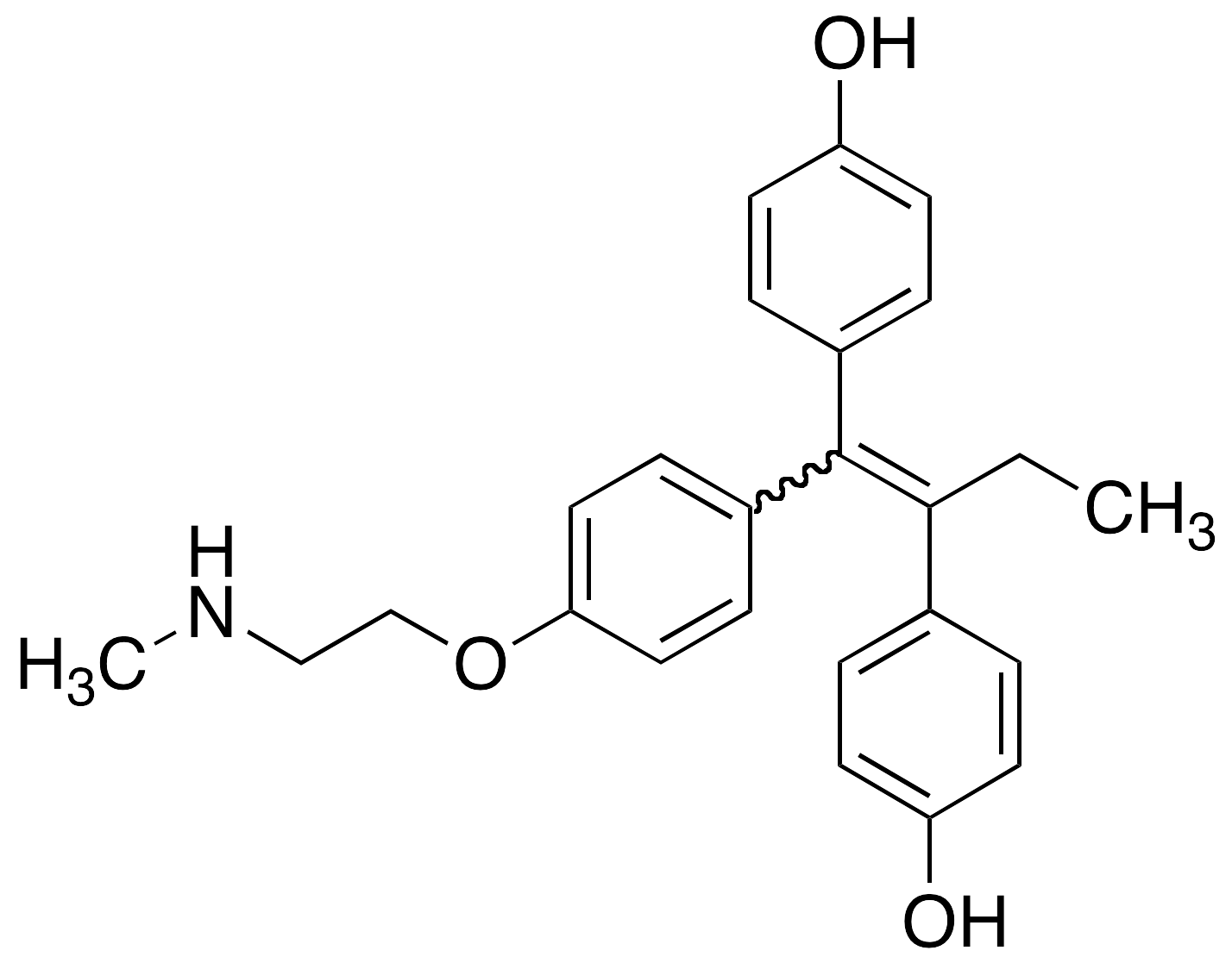 (E/Z)-4,4’-Dihydroxy-N-desmethyl Tamoxifen