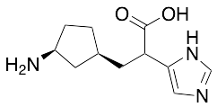 3-((1S,3S)-3-Aminocyclopentyl)-2-(1H-imidazol-5-yl)propanoic Acid