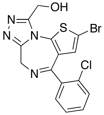 2-Bromo-4-(2-chlorophenyl)-6H-thieno[3,2-f][1,2,4]triazolo[4,3-a][1,4]diazepine-9-methanol