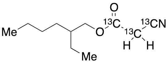 2-Ethylhexyl Cyanoacetate-13C3