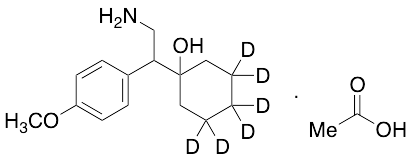 D,L-N,N-Didesmethyl Venlafaxine-d6 Acetic Acid Salt