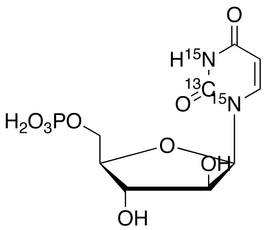 1-beta-D-Arabinofuranosyluracil-13C,15N2 5'-Monophosphate