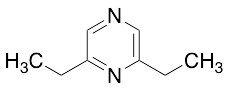 2,6-Diethylpyrazine (contains ~10% inorganics)