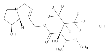 Heliotrine-D7 Hydrochloride Salt