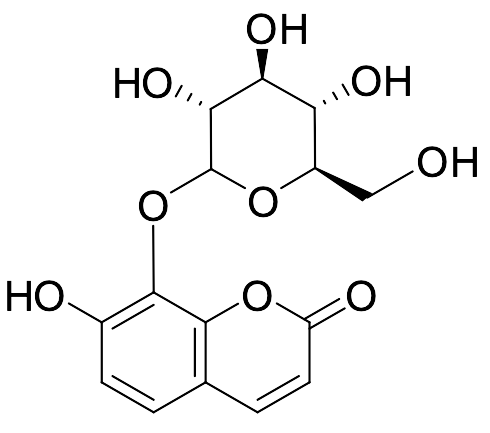 8-​(beta-​D-​Glucopyranosyloxy)​-​7-​Hydroxy-2H-​1-​Benzopyran-​2-​One