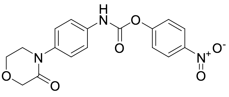 4-Nitrophenyl (4-(3-oxomorpholino)phenyl)carbamate