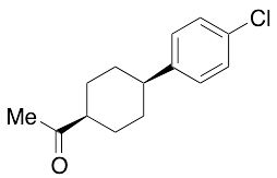 cis-4-(4-Chlorophenyl)-1-acetylcyclohexane