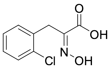 (2Z)-3-(2-Chlorophenyl)-2-hydroxyiminopropanoic Acid