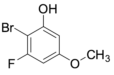 2-​Bromo-​3-​fluoro-​5-​methoxyphenol
