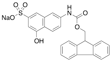 7-[[(9H-Fluoren-9-ylmethoxy)carbonyl]amino]-4-hydroxy-2-naphthalenesulfonic Acid