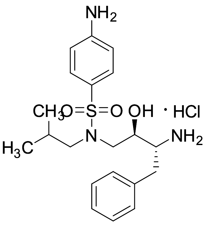 (2R,3R)-Darunavir Deshexahydrofurofuranyl Formate Hydrochloride