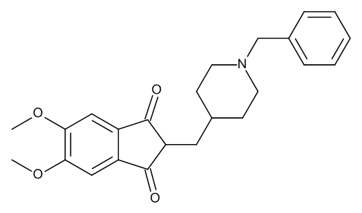 3-Oxodonepezil (2-[(1-Benzylpiperidin-4-yl)methyl]-5,6-dimethoxy-1H-indene-1,3(2H)-dione)