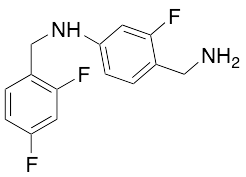 4-(Aminomethyl)-N-(2,4-difluorobenzyl)-3-fluoroanaline Hydrochloride