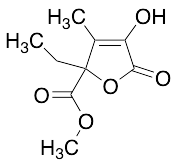 2-​Ethyl-​2,​5-​dihydro-​4-​hydroxy-​3-​methyl-​5-​oxo-2-​furancarboxylic Acid Methyl Ester