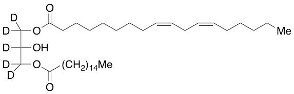 1-Linoleoyl-3-palmitoyl-rac-glycerol-d5