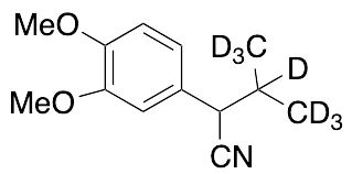 3,4-Dimethoxy-Alpha-(1-methylethyl-d7)benzeneacetonitrile