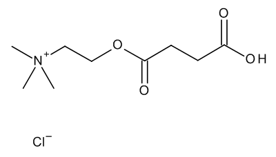 {2-[(3-Carboxypropanoyl)oxy]ethyl}trimethylazanium Chloride