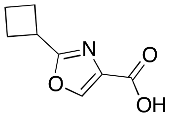 2-Cyclobutyl-4-oxazolecarboxylic Acid