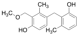 4-[(2-hydroxy-6-methylphenyl)methyl]-2-(methoxymethyl)-3-methyl-phenol