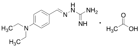 N-(4-Diethylaminobenzylideneamino)guanidine Acetic Acid Salt