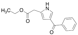 4-Benzoyl-1H-pyrrole-2-acetic Acid Ethyl Ester