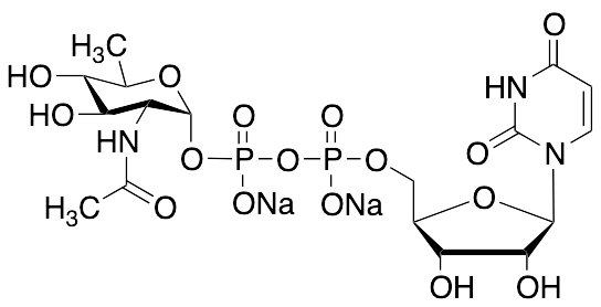 Uridine 5’-Diphospho-N-Acetylquinovosamine Disodium Salt